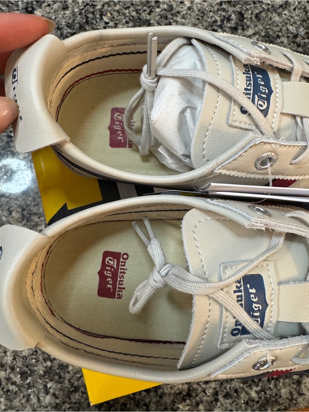 Onitsuka Tiger Mexico 66 Navy & Red Stripes - Picture 7 of 8